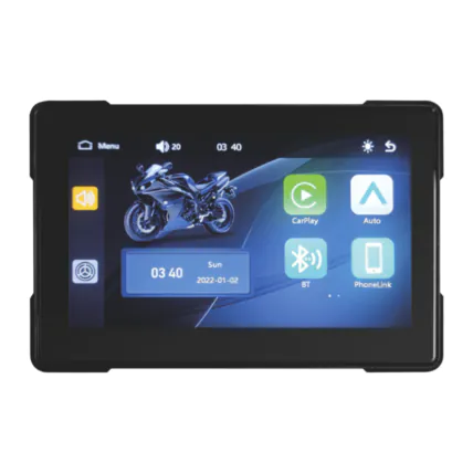 Tela 5" para Moto Roadstar RS-525BR M Pro Line com Bluetooth e Wi-fI