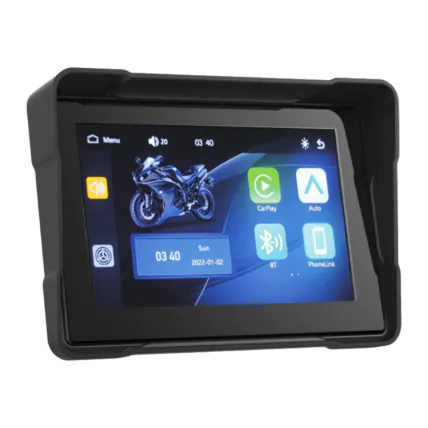 Tela 5" para Moto Roadstar RS-525BR M Pro Line com Bluetooth e Wi-fI