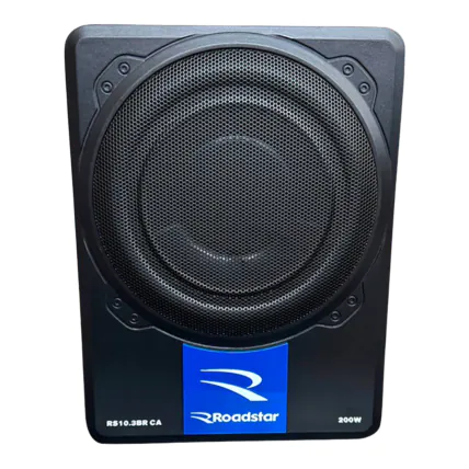 Caixa de Som Slim Amplificada Subwoofer 10" Roadstar RS10.3BR-ES 200W