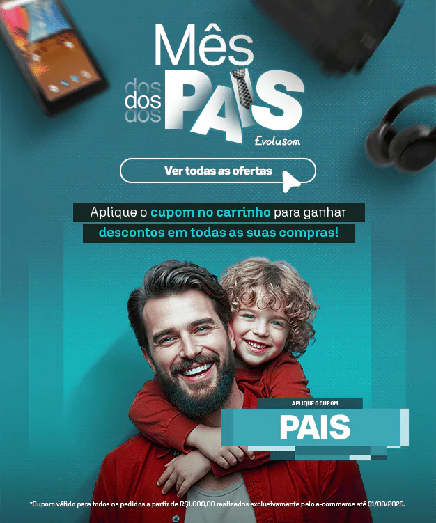 [Banner Rotativo Mobile] Mês dos Pais Evolusom