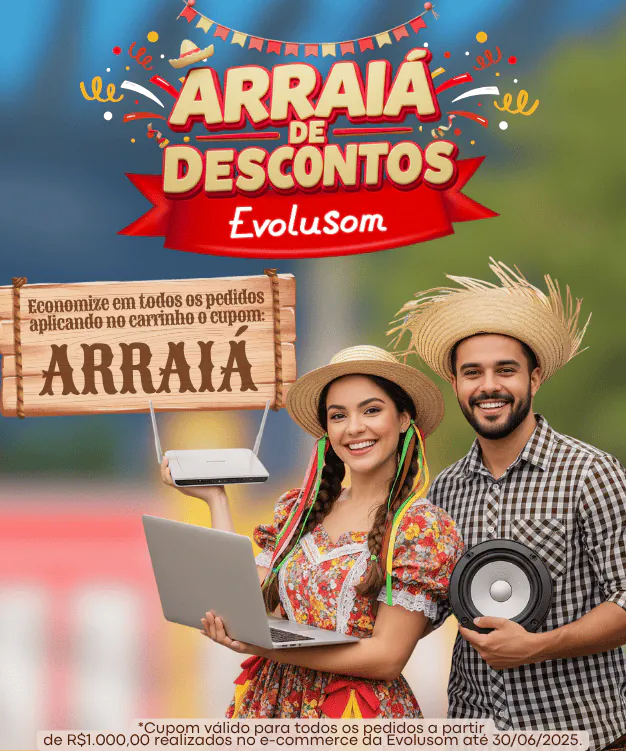 [Banner Rotativo Mobile] Arraiá de Descontos
