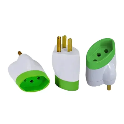 Pino Adaptador Daneva 2P+T 15A / 250V Dn1633 Cor Sortida - 1