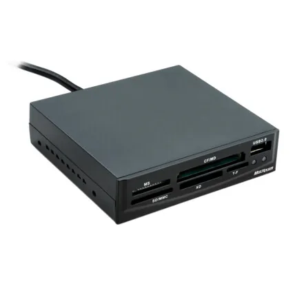 Leitor De Cartão Multilaser Ac069 Interno Universal Preto  - 1