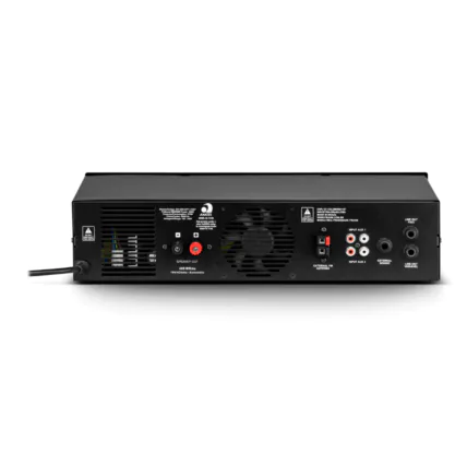 Amplificador Profissional Frahm Gr 4200 visto de frente, produto para som ambiente vendido no atacado.