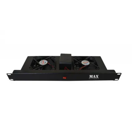 Kit Ventilador 2 Coolers Para Rack Padrão 19" X 1U Bivolt - 3