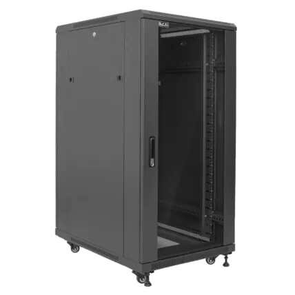 Rack Fechado Para Piso 19" Evus EV-DF6824 24U x 600 x 800mm Preto