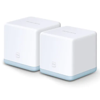 Roteador Wi-Fi Mercusys Halo S12 AC1200 - 2 Peças