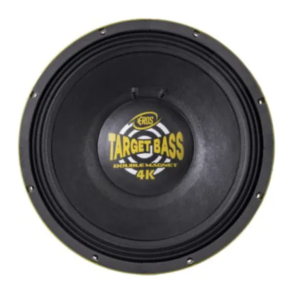 Alto Falante Eros E-15 Target Bass 4K Branco
