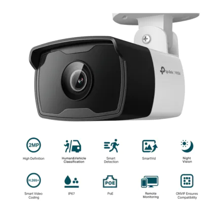 Câmera IP Bullet TP-Link VIGI C320I 2.8mm 2MP