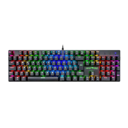 Teclado Gamer Viper Pro Mamba Mecânico Blue Switch