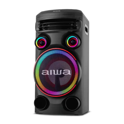 388180 - Caixa de Som Torre Aiwa T1W-02 1600W Bluetooth