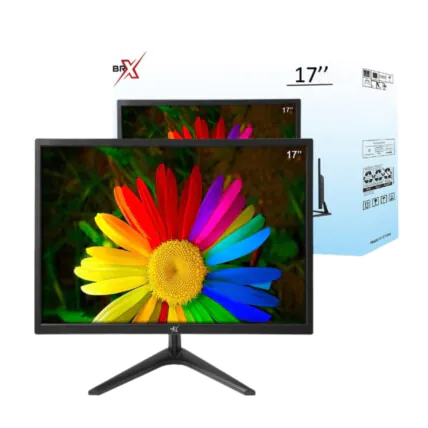 Monitor BRX Slim LED 17" HDMI + VGA 