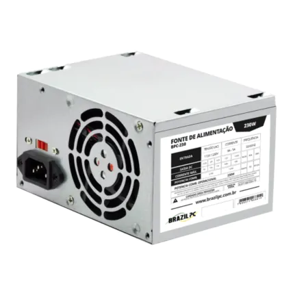 Fonte ATX Brazil PC PS3 230W 1.2 24 Pinos