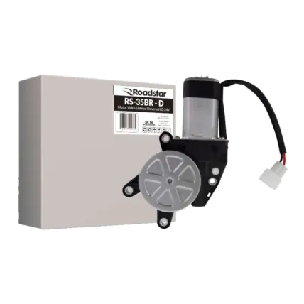 Motor de Vidro Elétrico Universal 24V Lado Direito - Roadstar RS-35D 