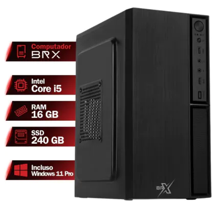 Computador BRX I5 2400 16gb SSD 240G Windows 11 Pro 