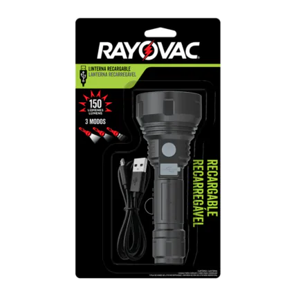 Lanterna Ray Recarregável Rayovac Big SM-4