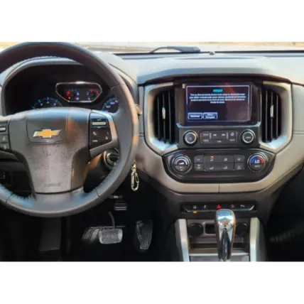 Moldura 9" e 7" Fiamon Chevrolet S10 16+ Ar Digital + Analógico