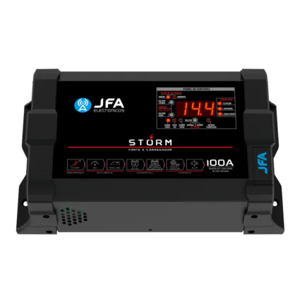 Fonte e Carregador de Bateria JFA Automotivo Storm Plus 100A
