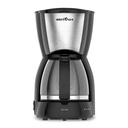 Cafeteira Britania BCF19A Inox com Jarra de Vidro 127V