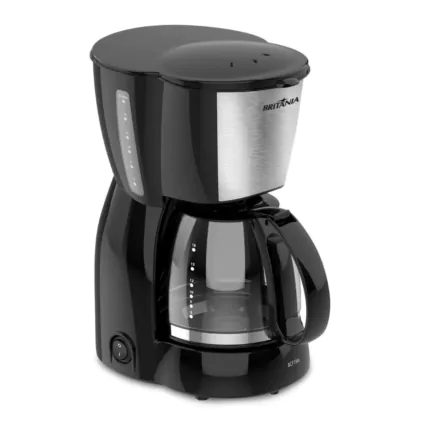 Cafeteira Britania BCF19A Inox com Jarra de Vidro 127V