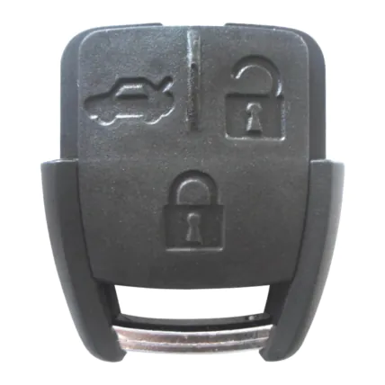 Capa Telecomando + Contracapa  B&S Automotiva com 3 Botões