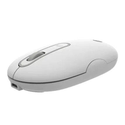 Mouse Sem Fio Recarregável Lenovo Lecco WS207 Branco