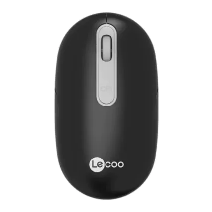 Mouse Sem Fio Recarregável Lenovo Lecco WS207 Preto
