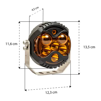Farol Tarponn Off-Road TP-6046 5" Led 60W 12000LM 936V