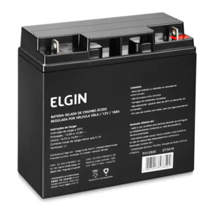 Bateria Selada de Chumbo Elgin VRLA 2V 18AH