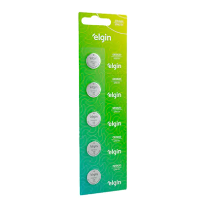 Bateria de Litio Elgin CR2430 com 5 unidades