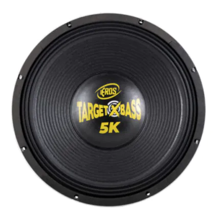 Alto Falante Subwoofer 15" Eros Target XBass 5k 2500W RMS 4 Ohms - Branco
