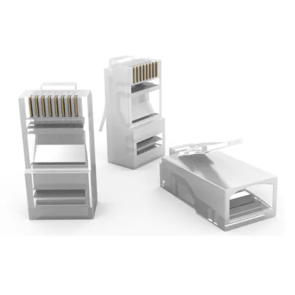 Conector RJ45 CAT.5E - Pacote c/ 10 Unidades