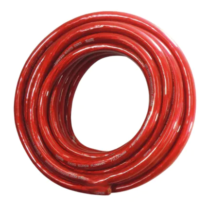 Cabo de Bateria Technoise 70,00mm Vermelho - Rolo com 10m