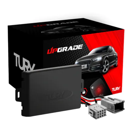 Módulo de Vidro Tury Pro 4.25 Long Ah com chicote, produto para automação de 4 vidros elétricos vendido no atacado.