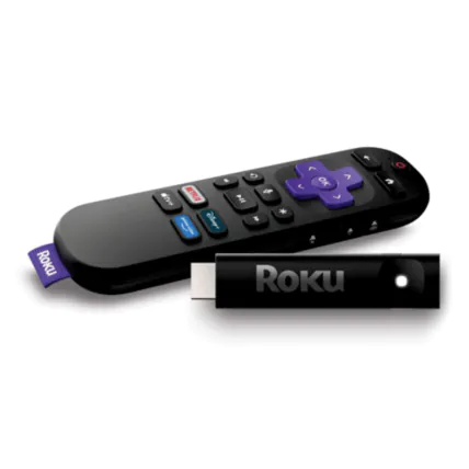 Streaming Stick Roku Full HD com Controle de Voz