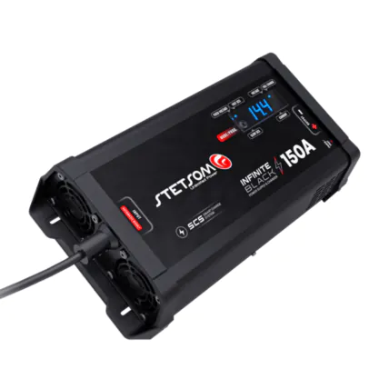 Fonte e Carregador de Bateria Stetsom Infinite Black 150A Bivolt