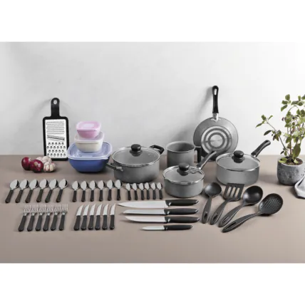Kit Cozinha Tramontina com Panelas, Talheres e Utensílios - 47 Peças - 01