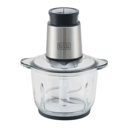 Processador Black + Decker Gourmand Gris Vidro - 110V