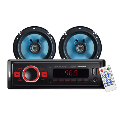 Kit Rádio + Par de Alto Falantes Roadstar RS-2660BR Smart Line