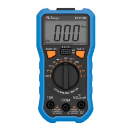 Multímetro Digital Minipa ET-1110B 3/12D
