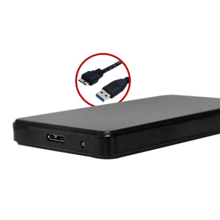 Gaveta para HD Externo 2.5" C3Tech CH-300BK USB 3.0
